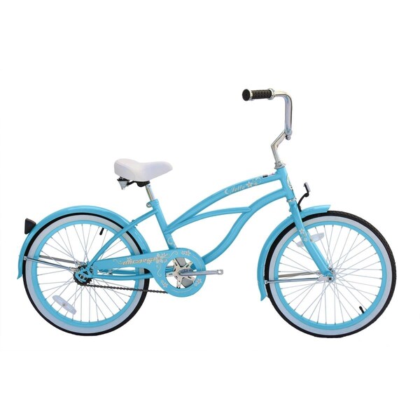 Micargi Female Single Speed Stainless Steel Jetta Beach Cruiser, Baby Blue JETTA-F-BBL - main